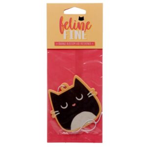 Orange Blossom Feline Fine Black Cat Air Freshener